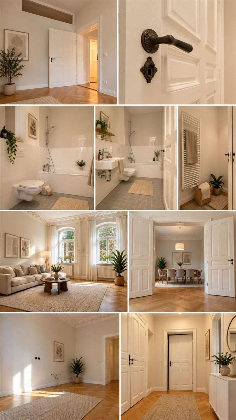 Sanierte 3-Zimmer-Altbauwohnung mit Terrasse & Stellplatz, 9112 Chemnitz (Altendorf Kaßberg Zentrum)