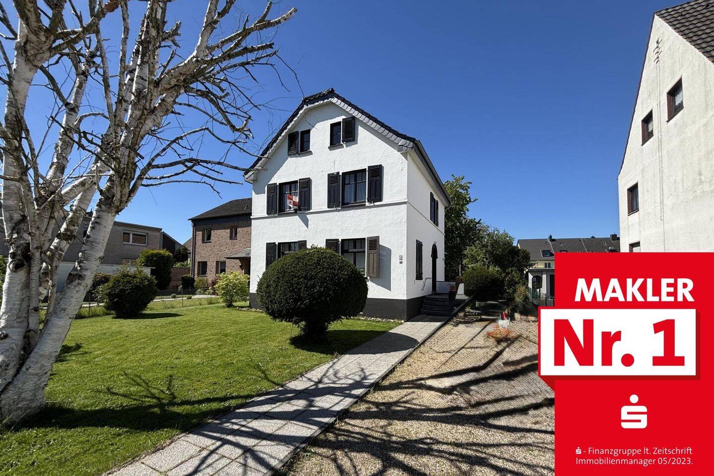 Charmantes Jugendstilhaus mit Aus- und Anbaupotenzial, 51371 Leverkusen (Bürrig Hitdorf Rheindorf)