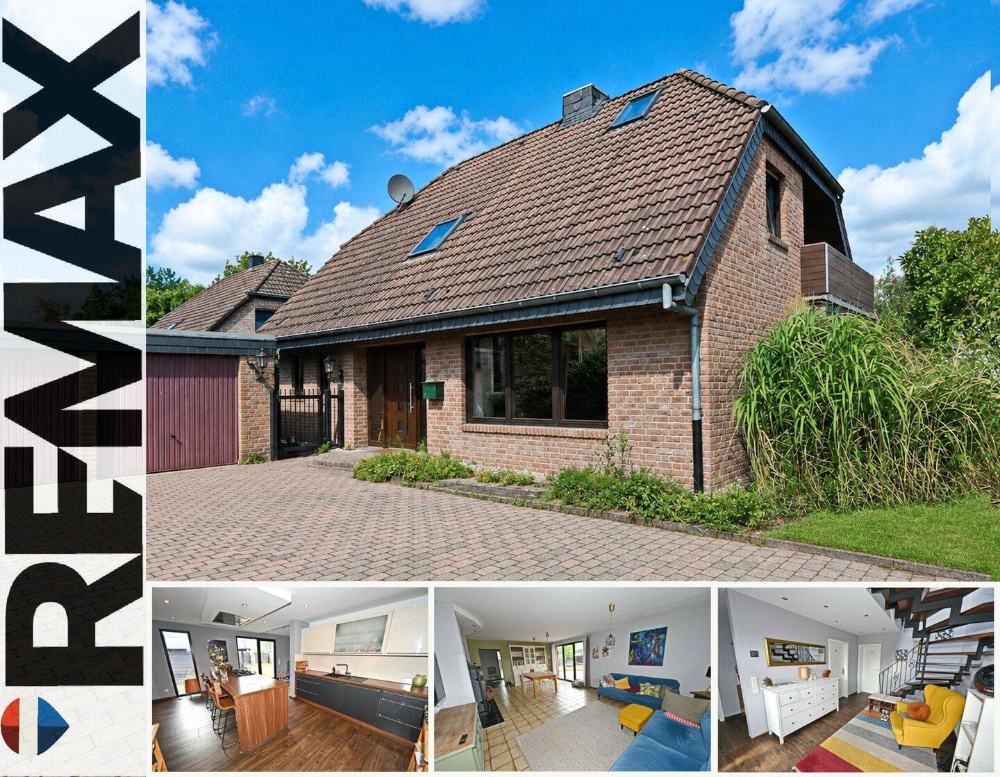 Großzügiges Einfamilienhaus mit schönem Garten und Doppelgarage in Kranenburg-Nütterden, 47559 Kranenburg