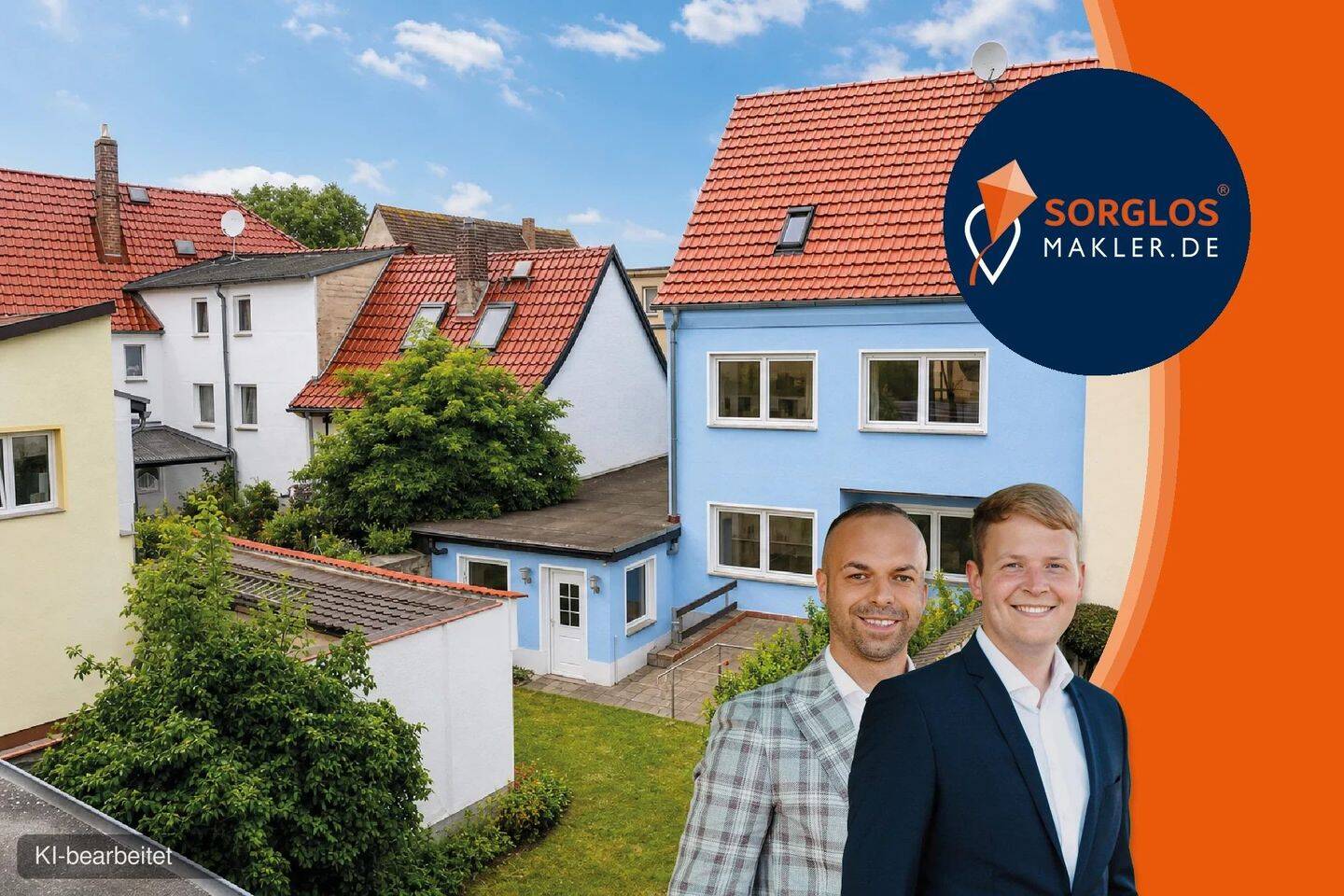 Großzügiges Reihenhaus mit Garage, Terrasse und Garten in Calbe, 39240 Calbe (Saale)