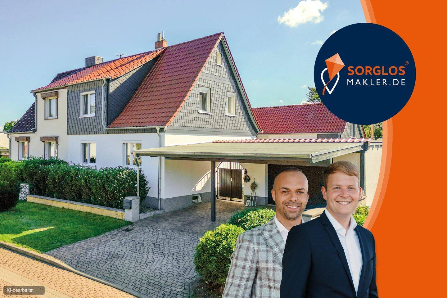 Modernisierte Doppelhaushälfte mit Einliegerwohnung und großem Grundstück in Dodendorf, 39171 Sülzetal
