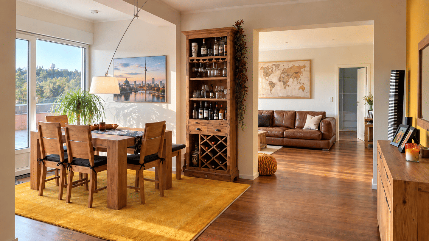 Wohnen u. genießen wie im modernen Bungalow, 1.OG = oberste, gr. Südterrasse + attraktivem Ausblick, 14055 Berlin (Charlottenburg-Wilmersdorf Charlottenburg Grunewald Westend)