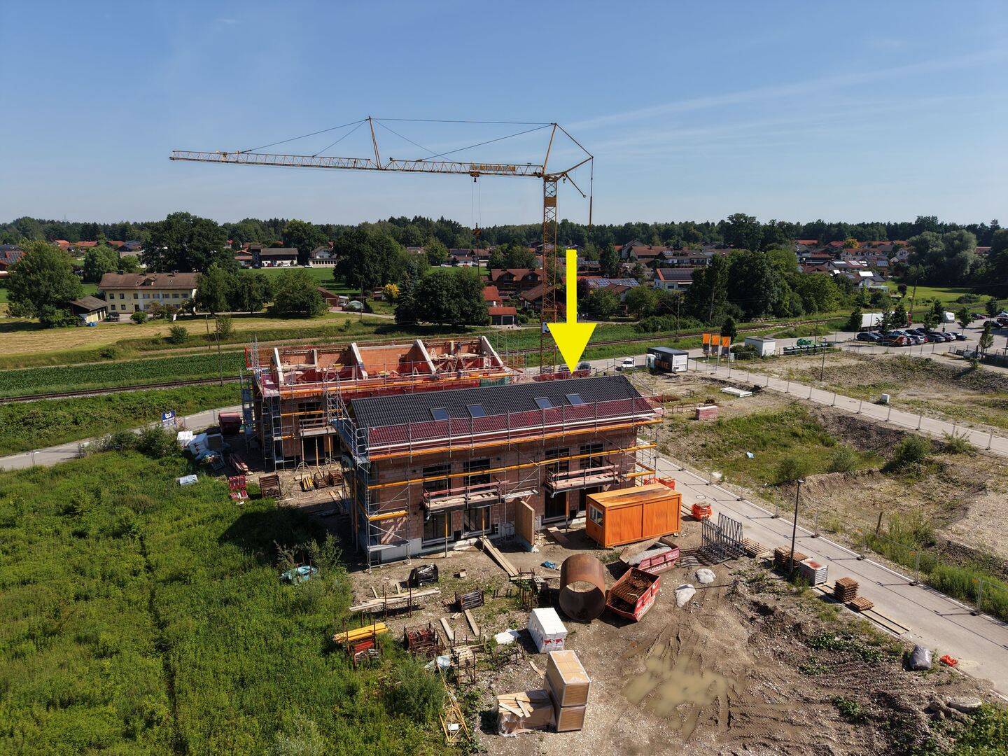 Platz für Ihre Familie: Neubau Doppelhaushälfte (Süd-West) zu vermieten, 83052 Bruckmühl