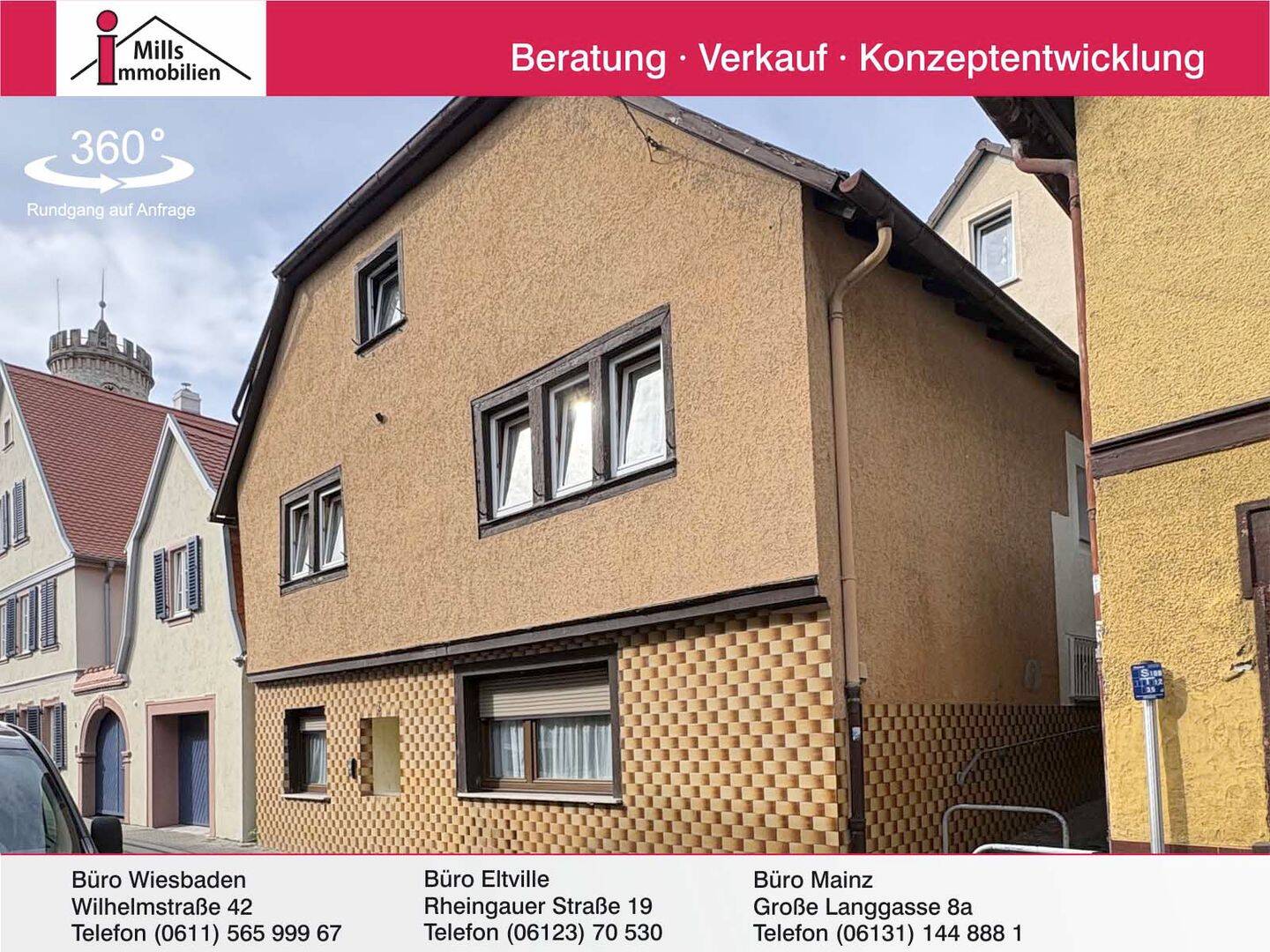Großzügiges, historisches Altstadthaus im schöner Lage von Oppenheim, 55276 Oppenheim