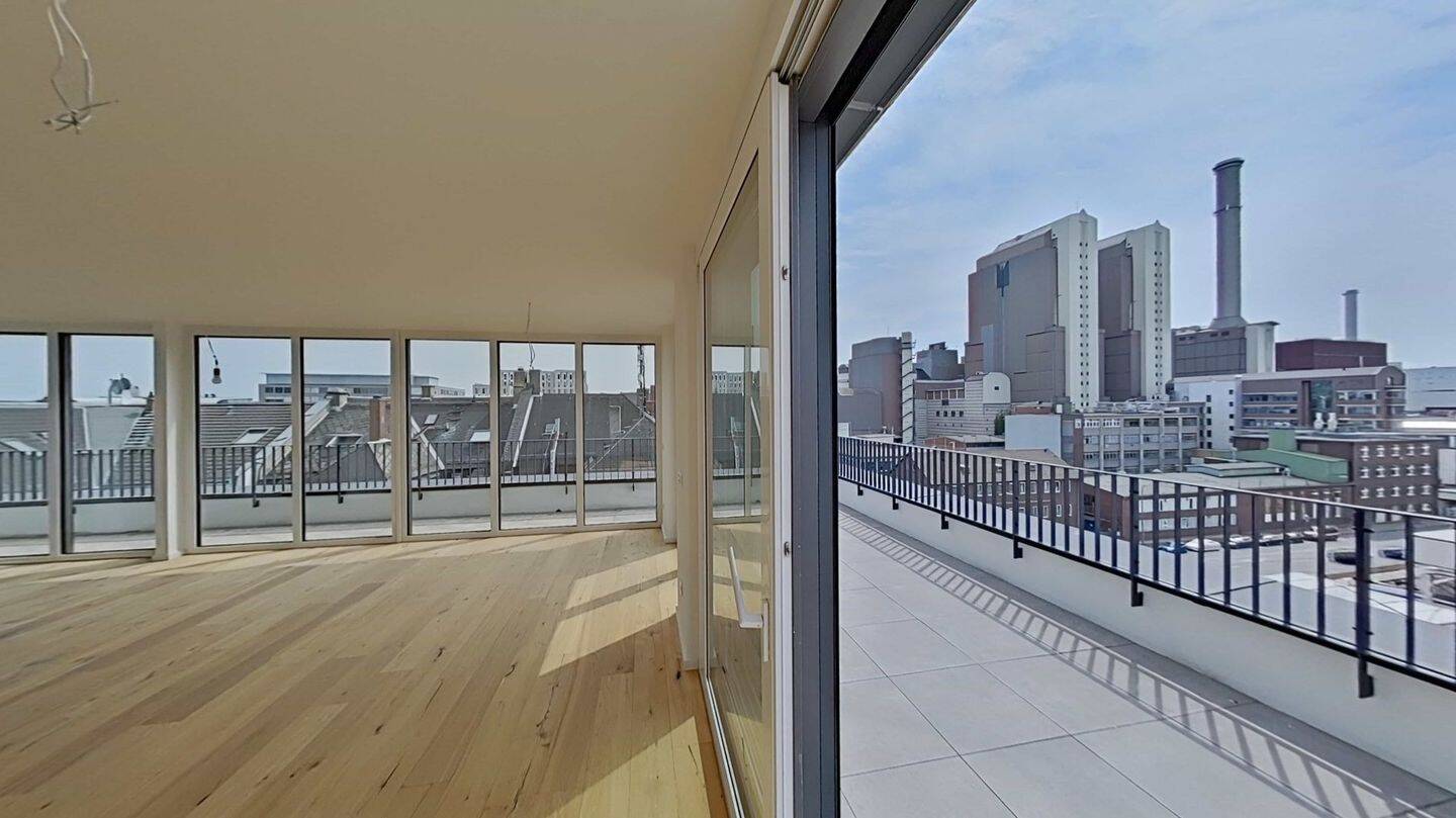 Penthouse-Erstbezug: 103 m² im 6. OG mit 85 m² privater Dachterrasse, 60327 Frankfurt am Main (Gallus Gutleutviertel Westend-Süd)