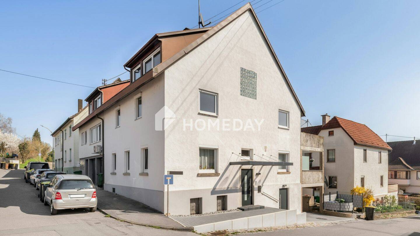 5 % Netto-Mietrendite: Modernisierte 3-Zimmer-Wohnung mit großer Sonnenterrasse, 71720 Oberstenfeld
