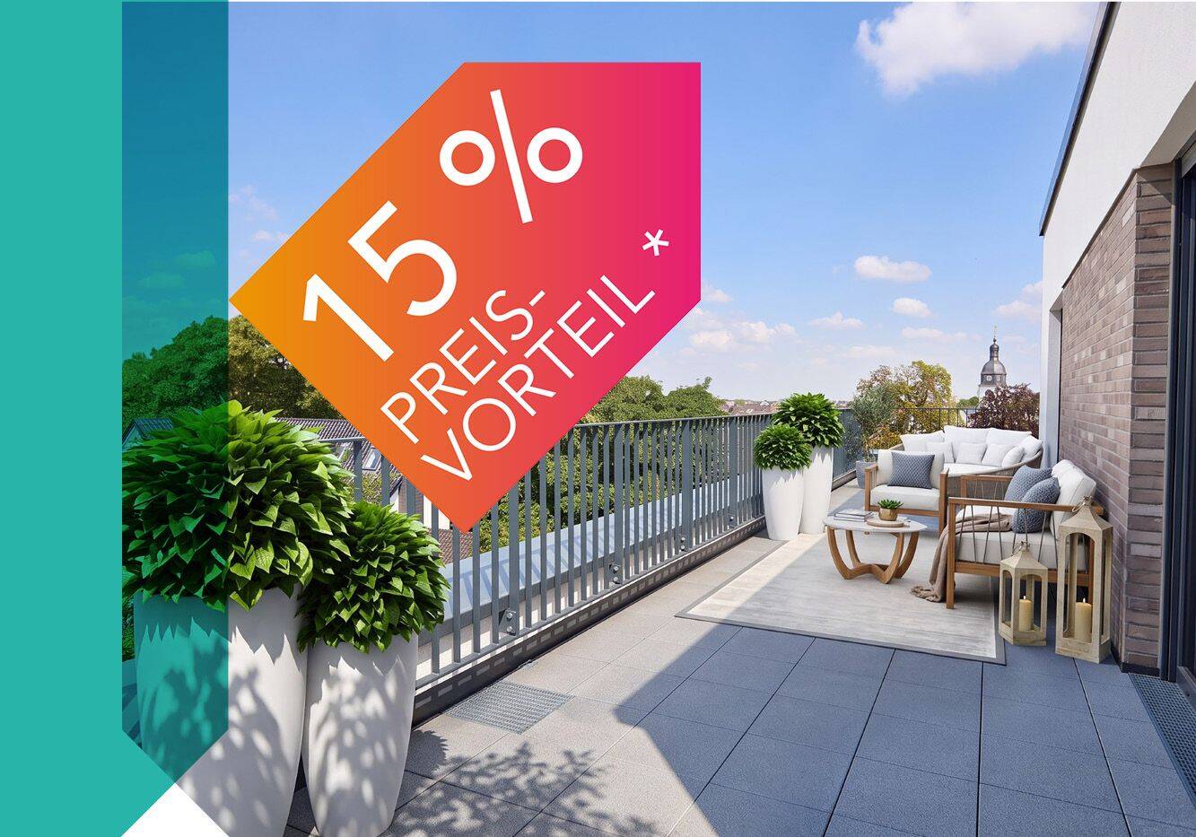15 % WENIGER KAUFPREIS. 100 % NEUBAU. Diese Wohnung ist bezugsfertig. JETZT haben wir eine besondere Aktion:, 53359 Rheinbach
