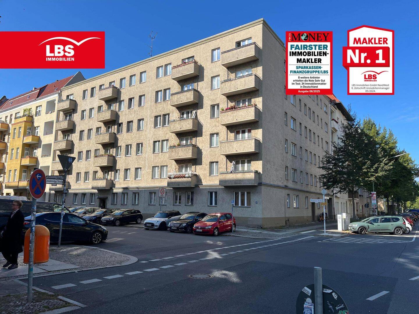 Ideal für die Familie! 4 Zimmer Wohnung mit Balkon, 2 Bädern und EBK!, 10589 Berlin (Charlottenburg-Wilmersdorf Charlottenburg Kolonie Gerickes Hof)