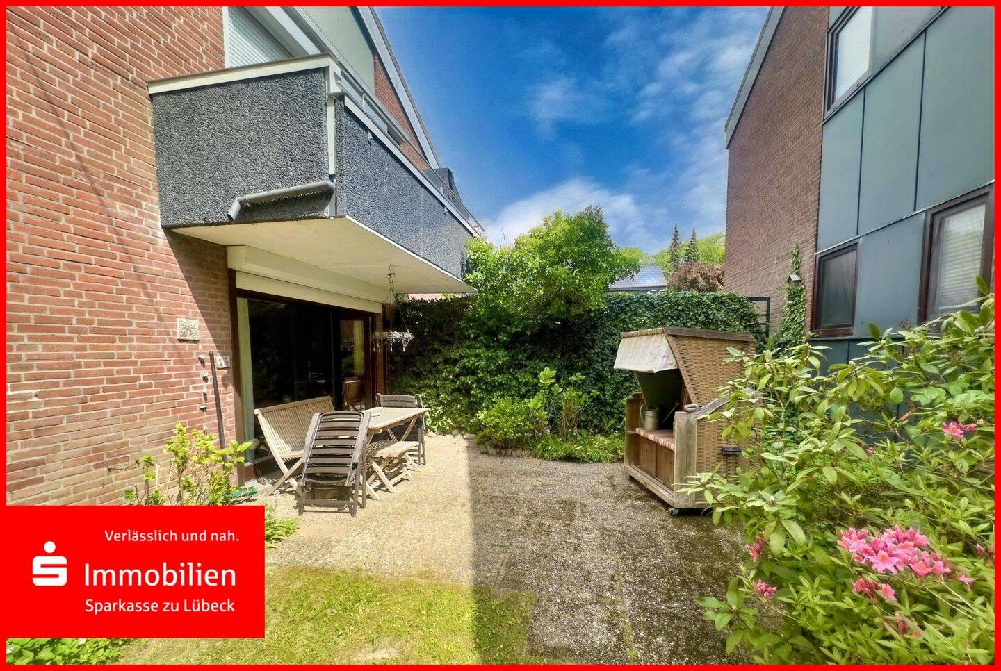 Strandnahe kleine Wohnung mit Terrasse, 23683 Scharbeutz
