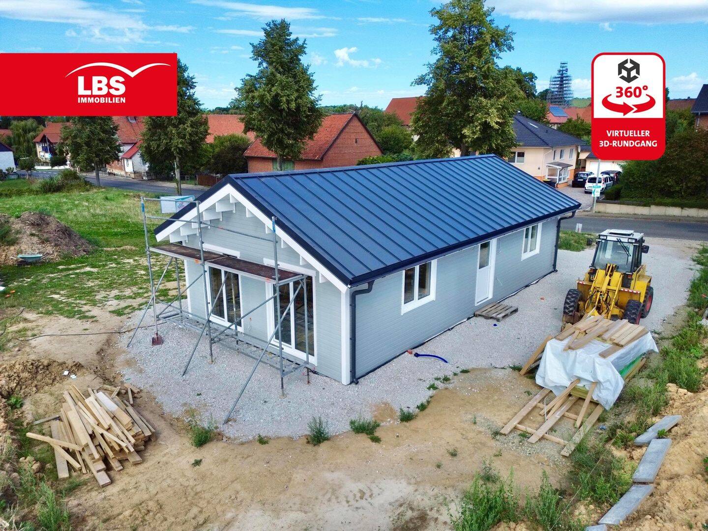 Neubau – Seniorengerechter Bungalow im erweiterten Rohbau in Bockenem OT., 31167 Bockenem