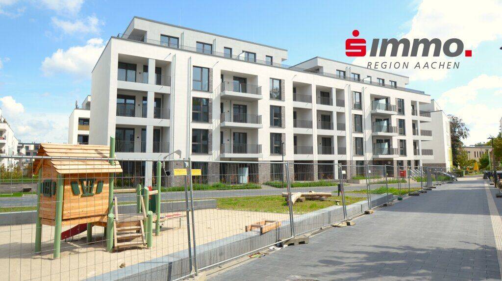 Neubau-3-Zimmer-Erdgeschosswohnung mit großer Terrasse in ruhiger, beliebter Lage von Aachen-Stadt, 52072 Aachen