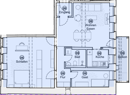 Exklusive 3 Zi. Wohnung im Einzeldenkmal, 97645 Ostheim v.d. Rhön