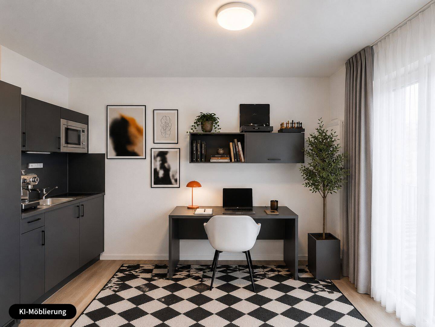 Aufgepasst: modernes 1-Zimmer-Apartment im Erstbezug!, 90478 Nürnberg (Dutzendteich Gleißhammer Glockenhof Sankt Peter Zerzabelshof)