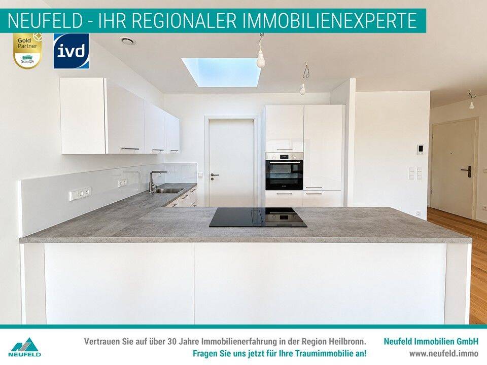 Großzügige 2-Zimmer Wohnung mit schöner Loggia zu vermieten!, 74072 Heilbronn (Heilbronn)