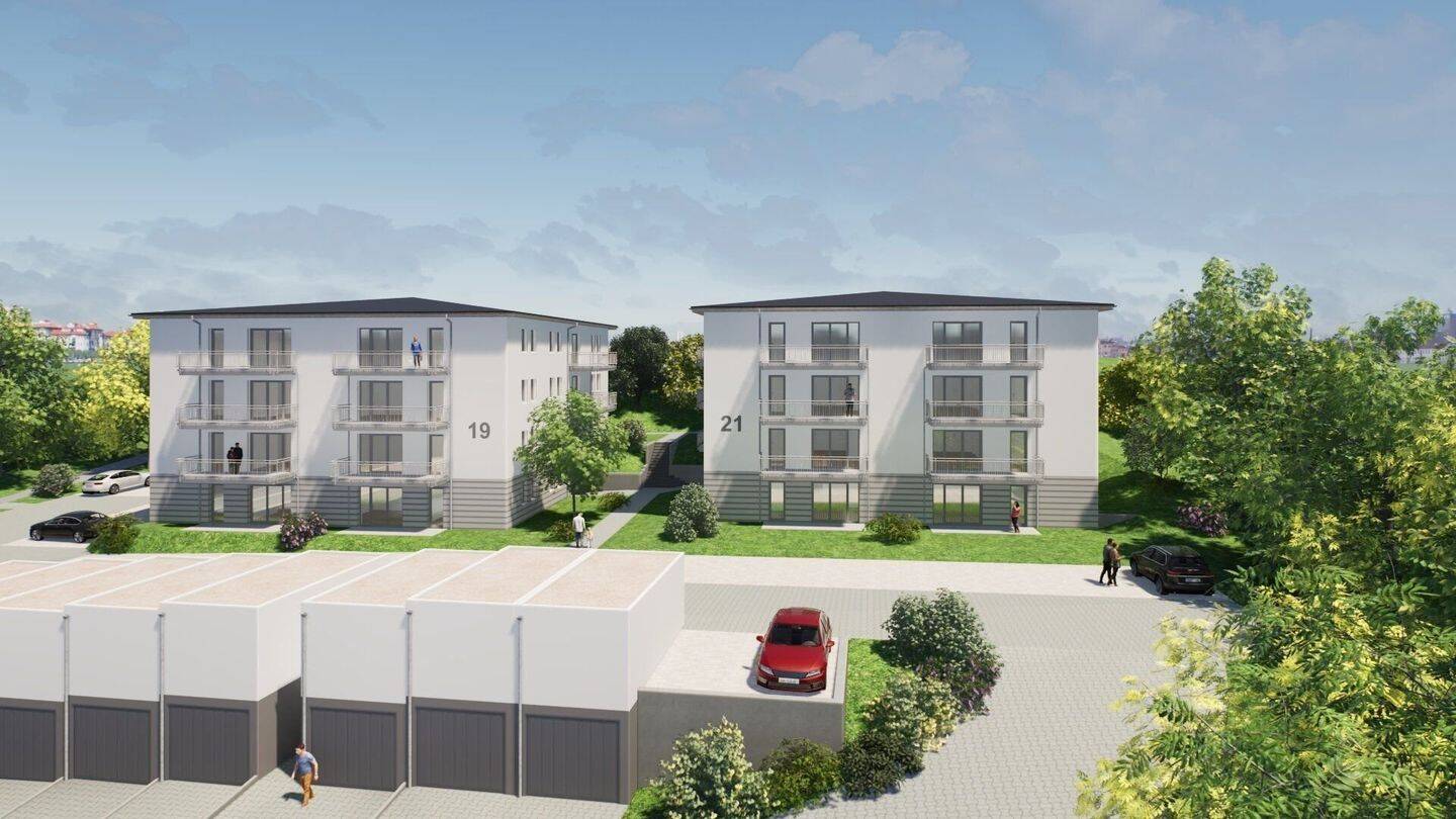 Barrierefreie Neubauwohnung in 96106 Ebern, Mozartstr. 19 zu vermieten!, 96106 Ebern