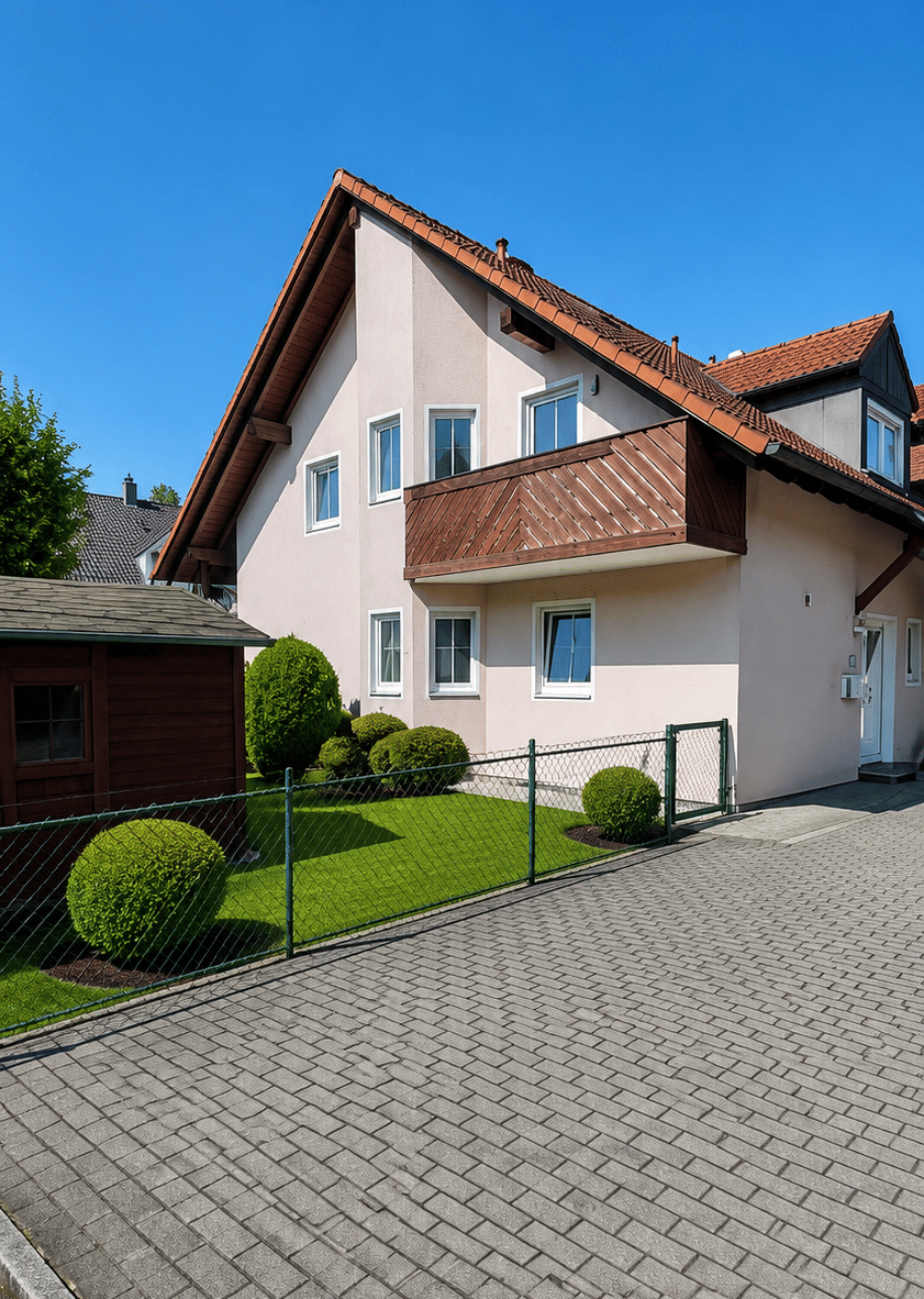 Doppelhaushälfte in Weiden/Ost – Edeldorfer Weg 5-Zimmer auf zwei Etagen / voll unterkellert, 135 m² Wohnfläche mit Garage und Garten zu vermieten, 92637 Weiden i.d. OPf. (Weiden)