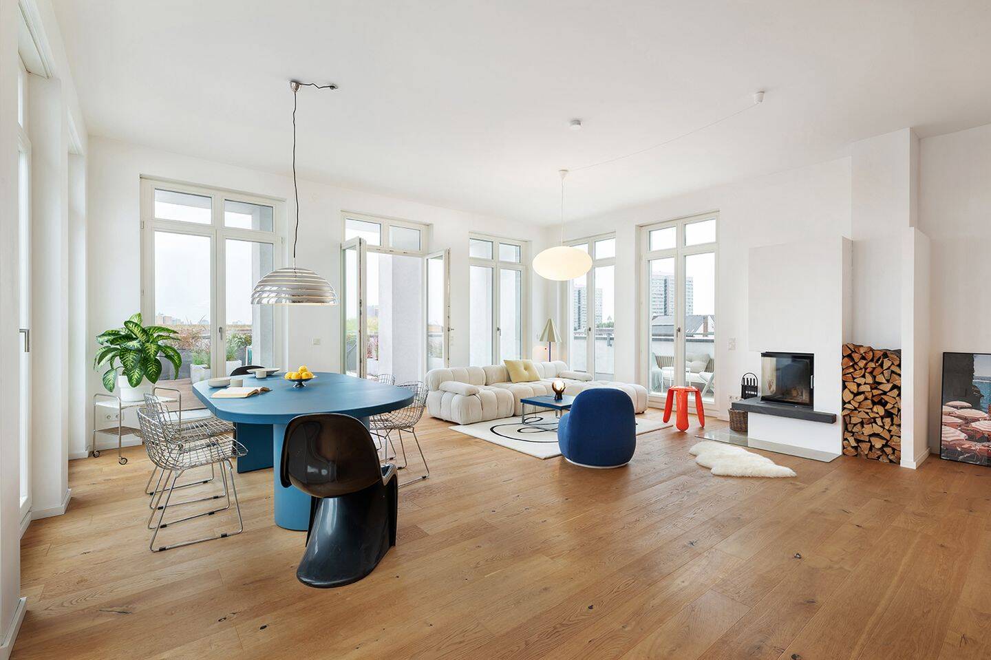 Inselstraße, Mitte: Neubau-Penthouse mit spektakulärer 80 m² Dachterrasse, Aufzug, Tiefgarage, Kamin, 10179 Berlin (Mitte)