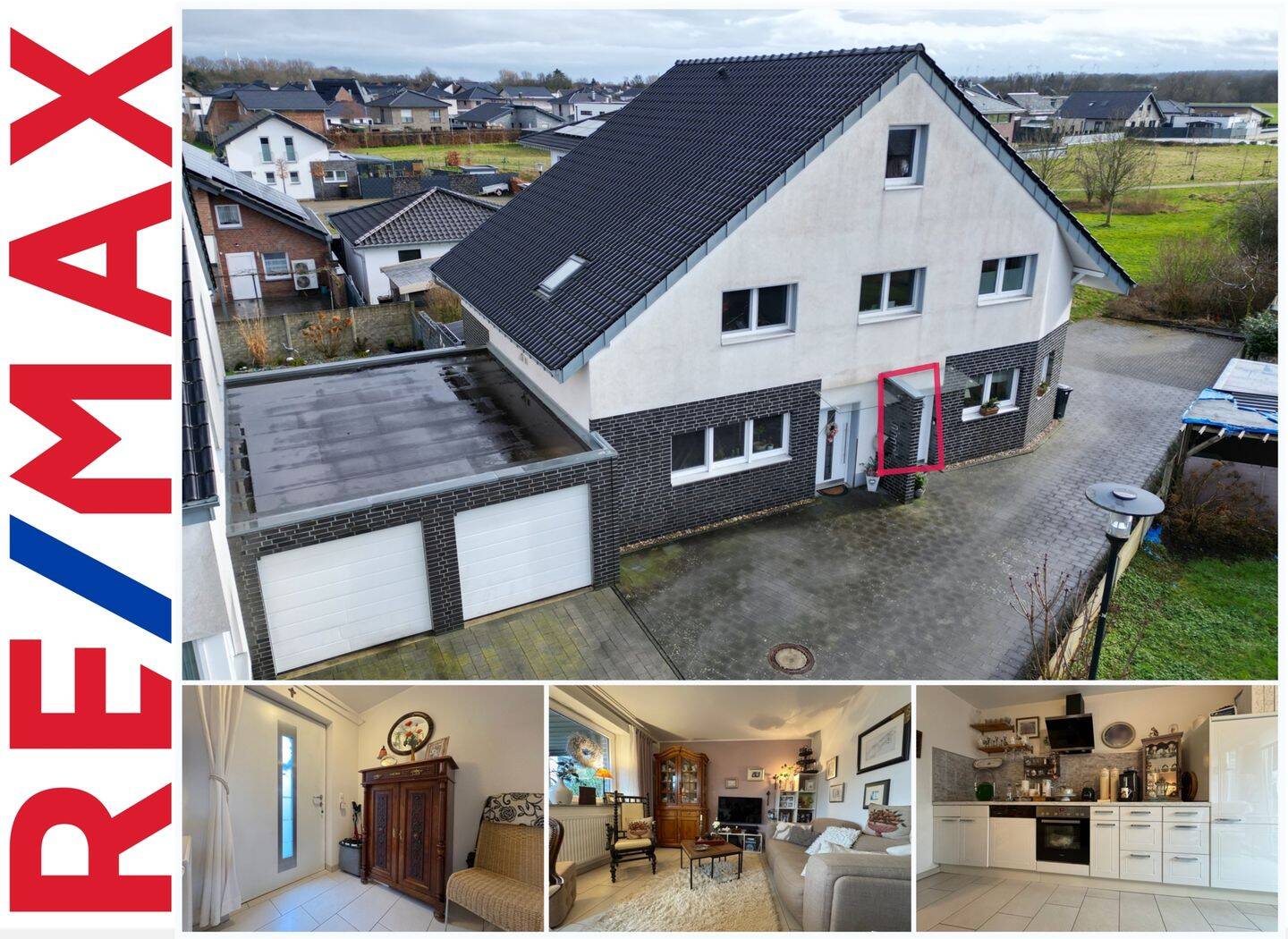 Attraktive Erdgeschosswohnung mit eigenem Eingang, Terrasse und Grundstücksanteil, 41836 Hückelhoven