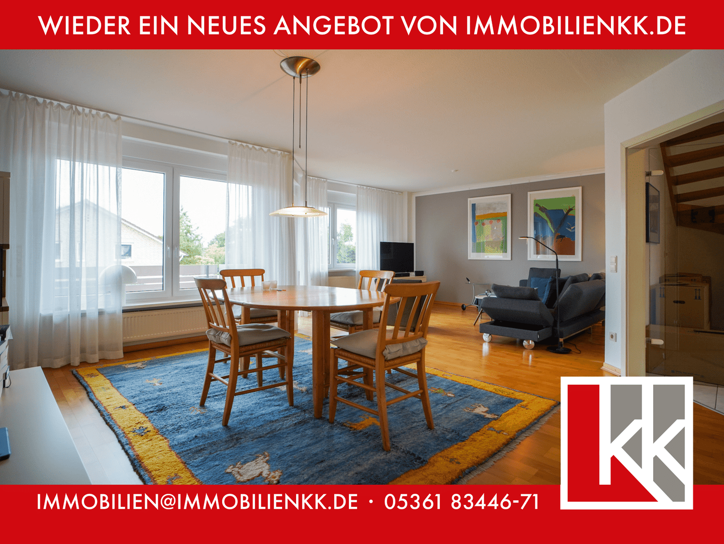 Wohnen auf zwei Ebenen – gepflegte Maisonettewohnung in Isenbüttel, 38550 Isenbüttel