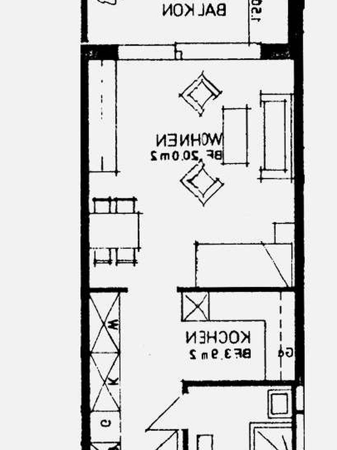 Mietwohnung, 1 Zimmer, 24 m², in Konstanz, 78467 Konstanz