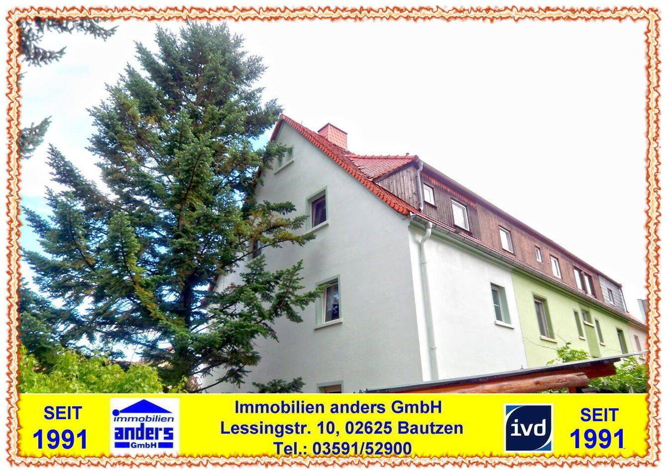 Teilmodernisiertes Reihenendhaus mit Terrasse in ruhiger Wohnlage in Bautzen, 2625 Bautzen
