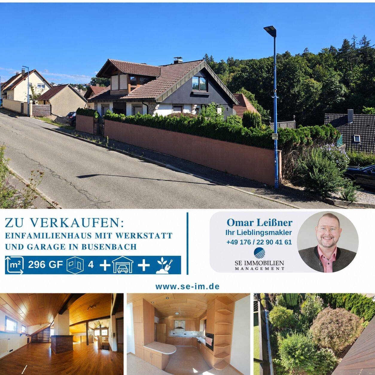 ***Raum zum Leben. Platz für Ihre Ideen – Einfamilienhaus mit großer Werkstatt und Garage***, 76337 Waldbronn