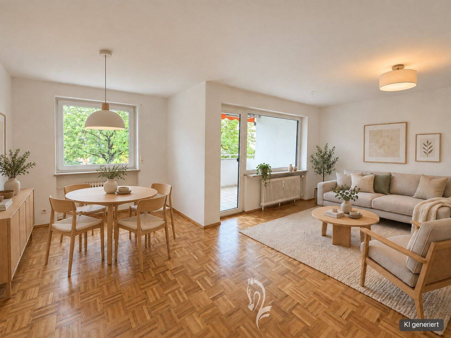 Altersgerecht – Aufzug, Loggia und Tiefgarage – gepflegte 3-Zimmer-Wohnung, 97204 Höchberg