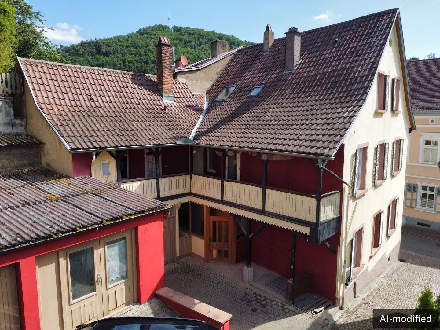 Stadthaus von 1832 im historischen Stadtkern von Wolfstein, 67752 Wolfstein