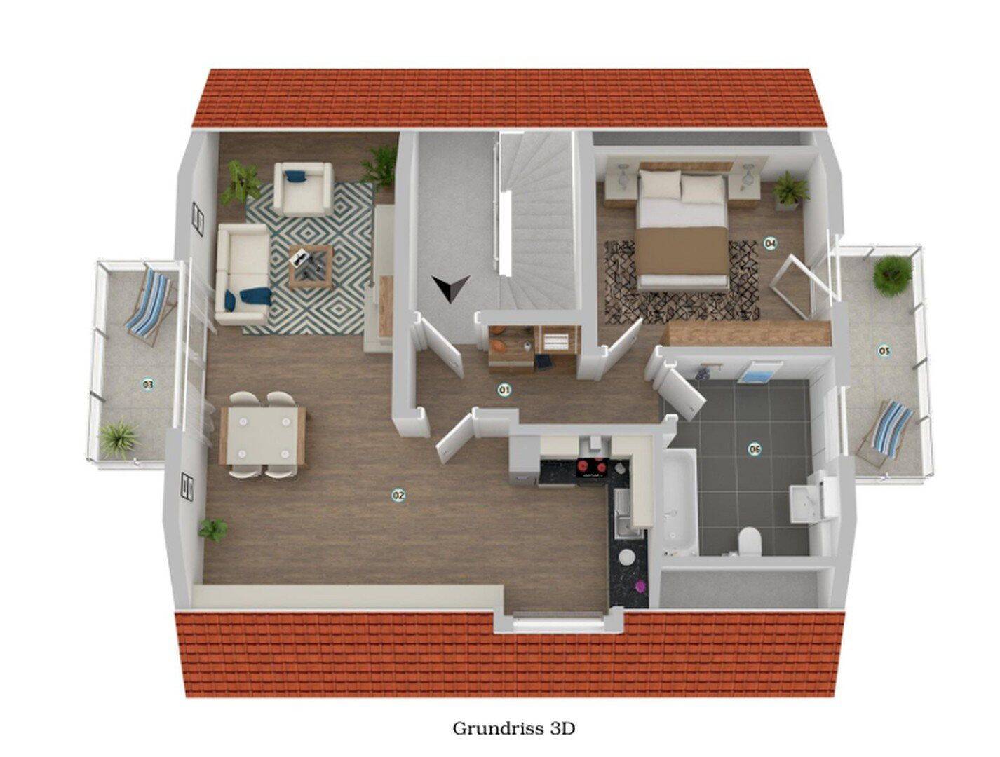 Attraktive 2-Zimmer Dachgeschosswohnung in begehrter Lage, 85051 Ingolstadt