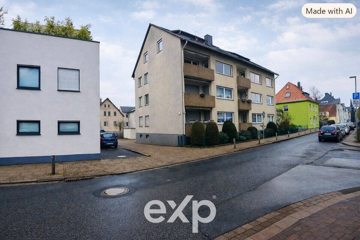 Stilvolle 2-Zimmer mit Balkon in der City, 33602 Bielefeld (Innenstadt)