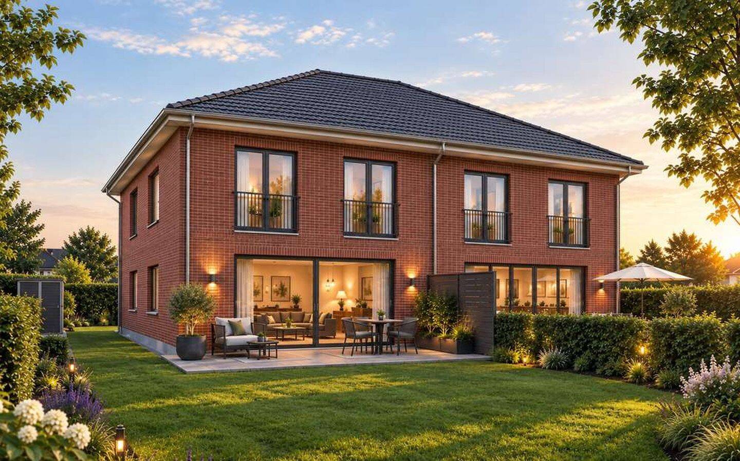 Attraktive Neubau-Doppelhaushälfte in ruhiger und grüner Lage in Niendorf, 22453 Hamburg (Eimsbüttel Fuhlsbüttel Groß Borstel Niendorf)