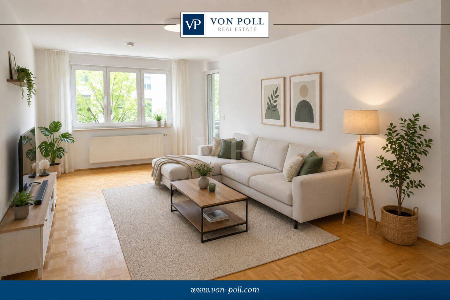 Wohnen mit viel Licht und Raum – gepflegte 3-Zimmer-Wohnung zur Miete in Hohenbrunn-Riemerling, 85521 Hohenbrunn