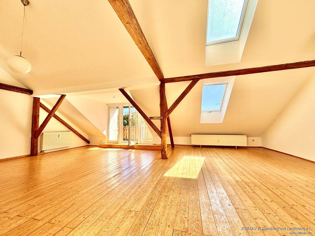 Ruhige Dachwohnung mit Weitblick beim Ammersee, 86923 Finning