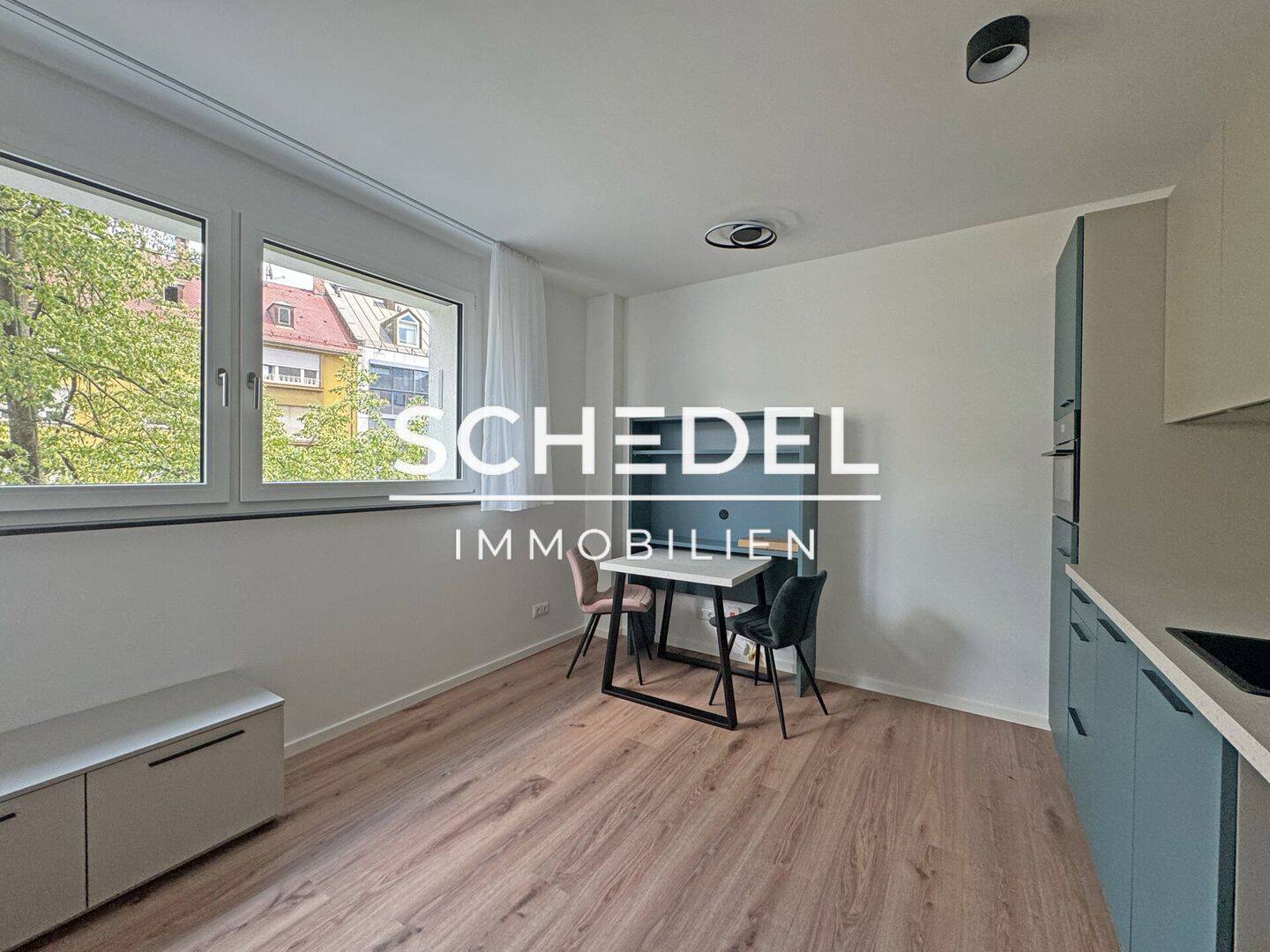 Wohnen mitten in Nürnberg – Stilvolles, vollmöbliertes 1-Zimmer-Apartment, 90443 Nürnberg