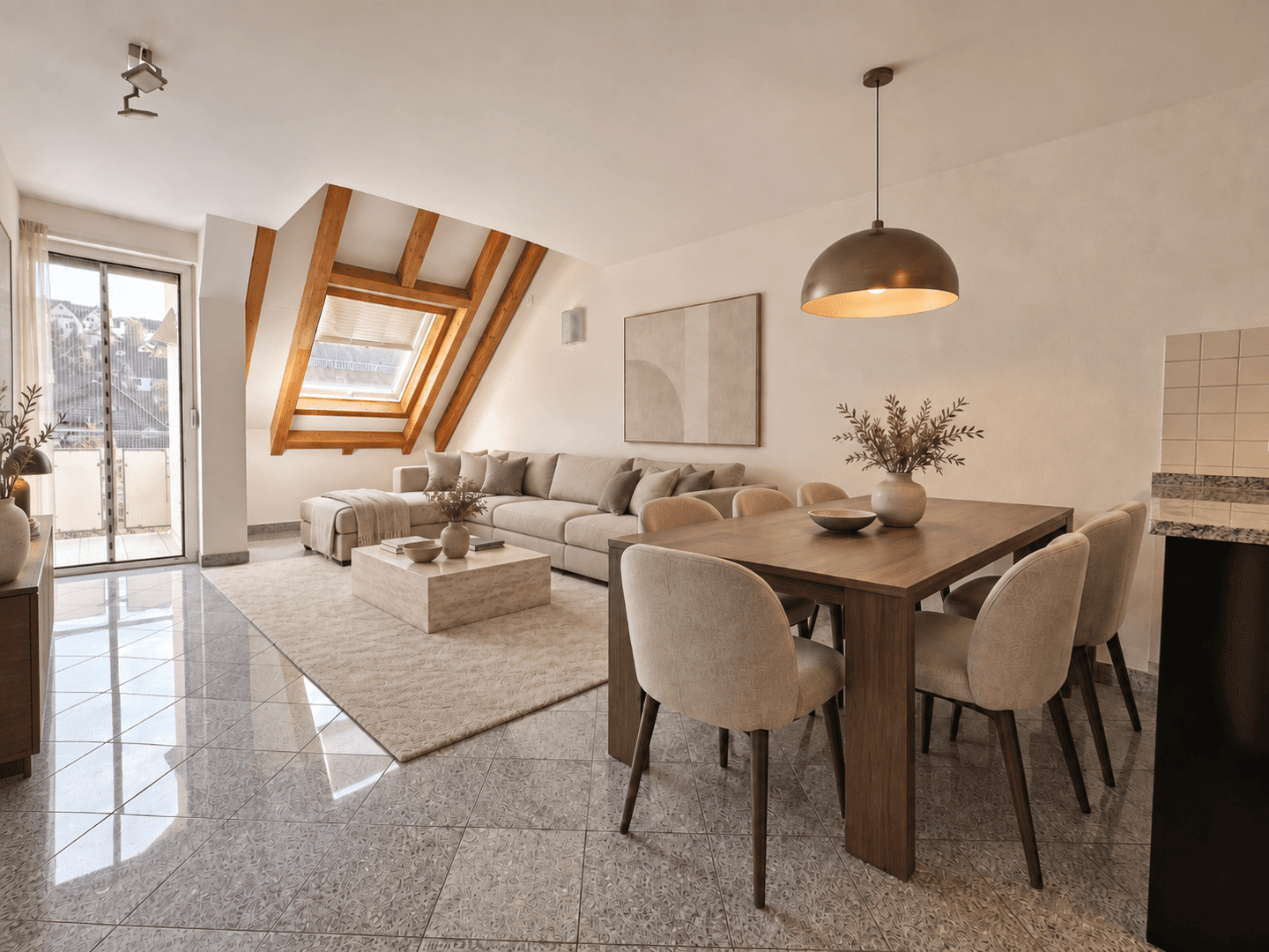 MODERN & HOCHWERTIG – 4-Zimmer-Maisonette mit Galerie, EBK, 2 Bädern und Garage in Wildberg, 72218 Wildberg