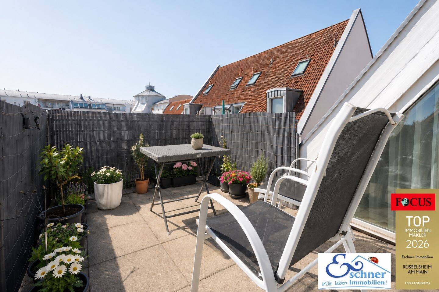 Zentral. Modern. Geräumig. 4 Zimmer mit Dachterrasse, 65428 Rüsselsheim am Main