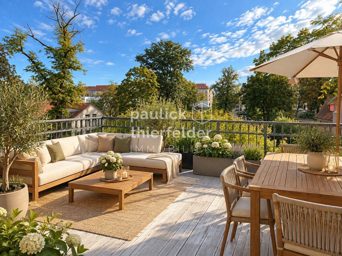 Luxuriöse Maisonette-Wohnung am Arthur-Bretschneider-Park, 4129 Leipzig (Eutritzsch)