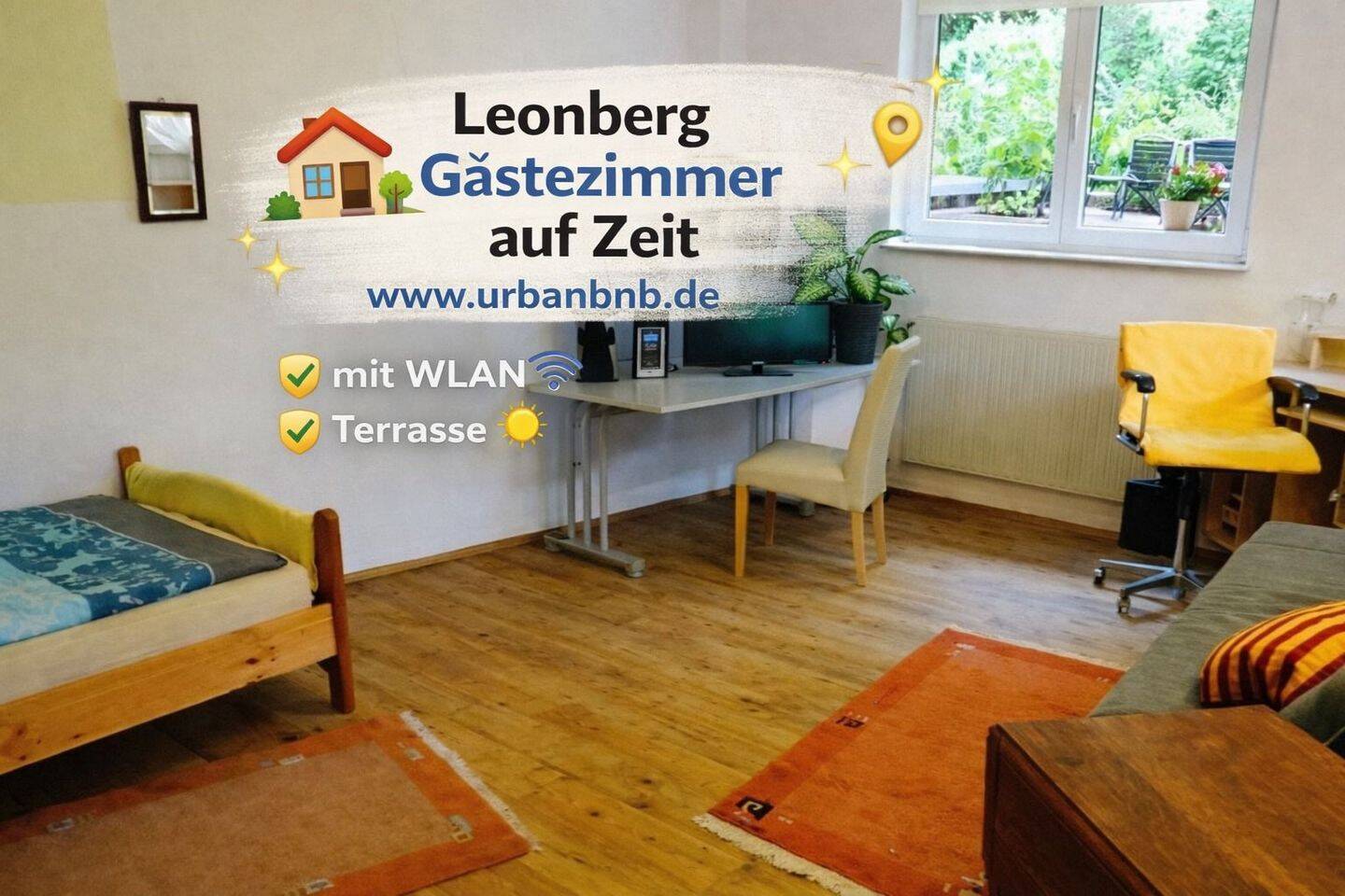 Leonberg Gästezimmer auf Zeit – Möbliertes Wohnen ab 1 Monat im Privathaus, 71229 Leonberg