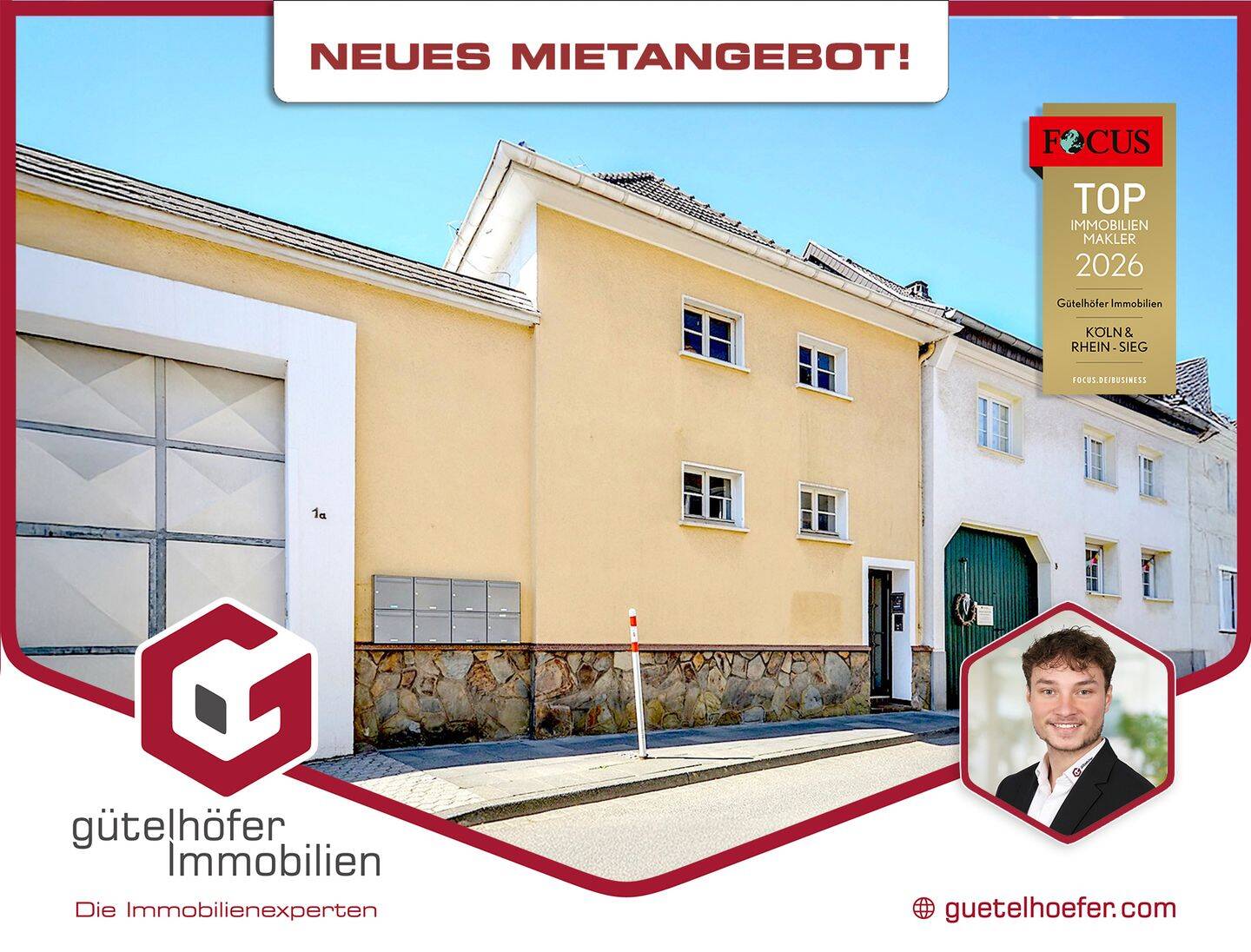 Individuell wohnen in Alfter! Charmante 1-Zimmer-Wohnung mit gemütlichem Charakter in ruhiger Lage, 53347 Alfter