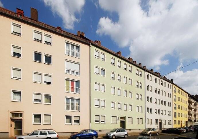 2-Zimmer-Wohnung in der Nürnberger Südstadt, 90459 Nürnberg, Halskestr. 9 – ohne Maklerprovision, 90459 Nürnberg