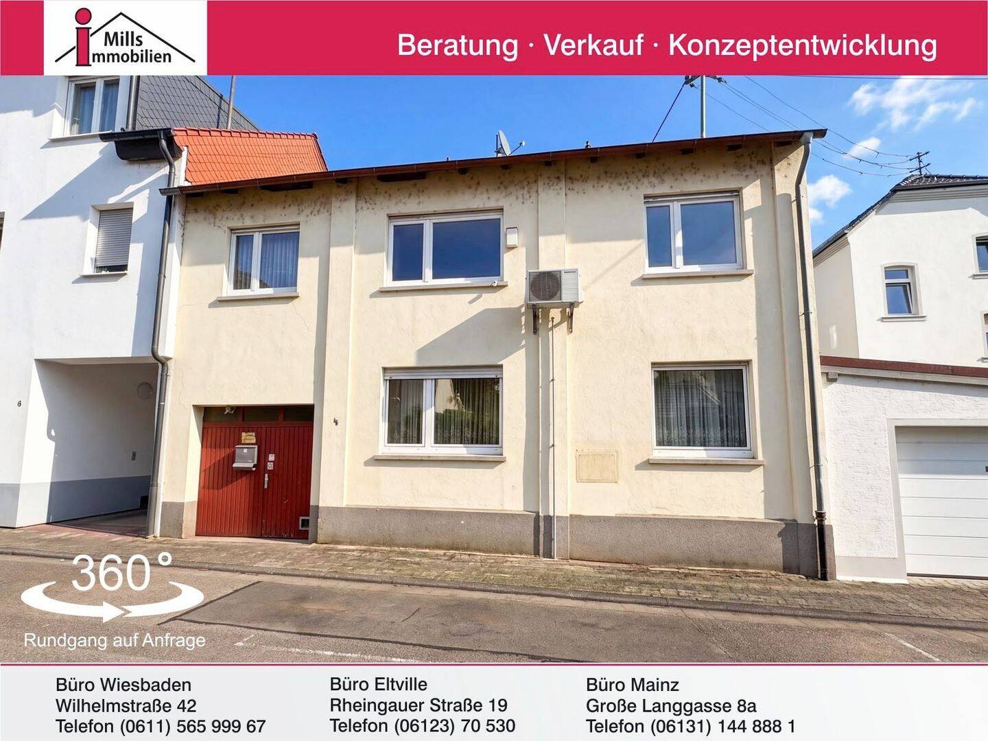 Preiswertes charmantes Einfamilienhaus in guter Lage von Geisenheim, 65366 Geisenheim