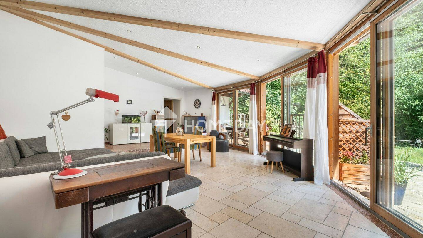 Besonderes Einfamilienhaus mit eigener Wellnessoase & XXL-Grundstück im Grünen mit Nähe zur Ammer, 82389 Böbing