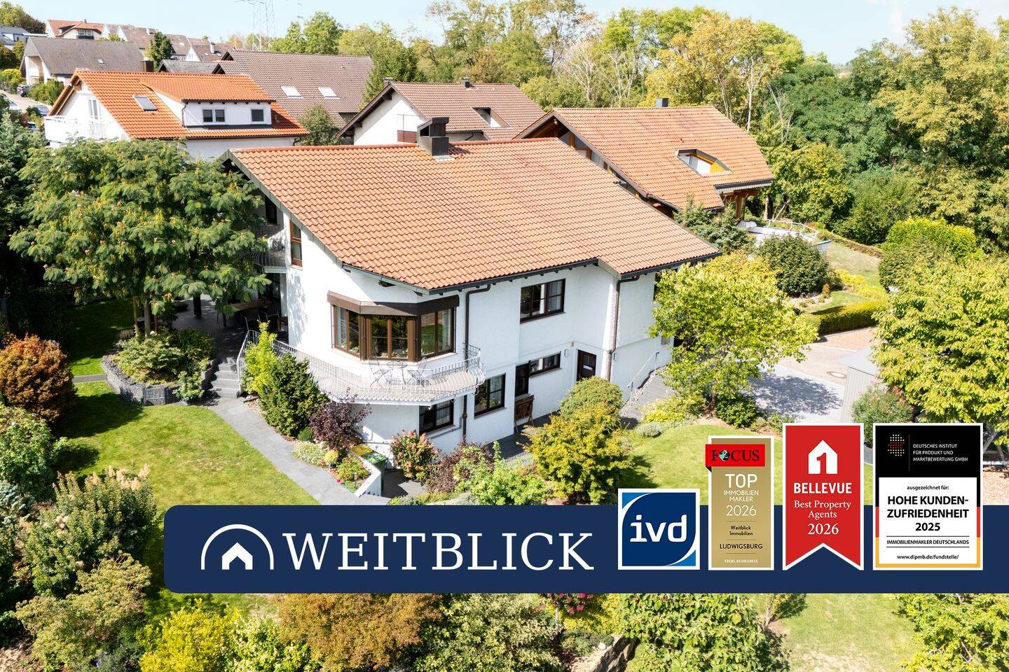 WEITBLICK: Einfamilienhaus mit ELW in traumhafter Hanglage mit WEITBLICK!, 74354 Besigheim