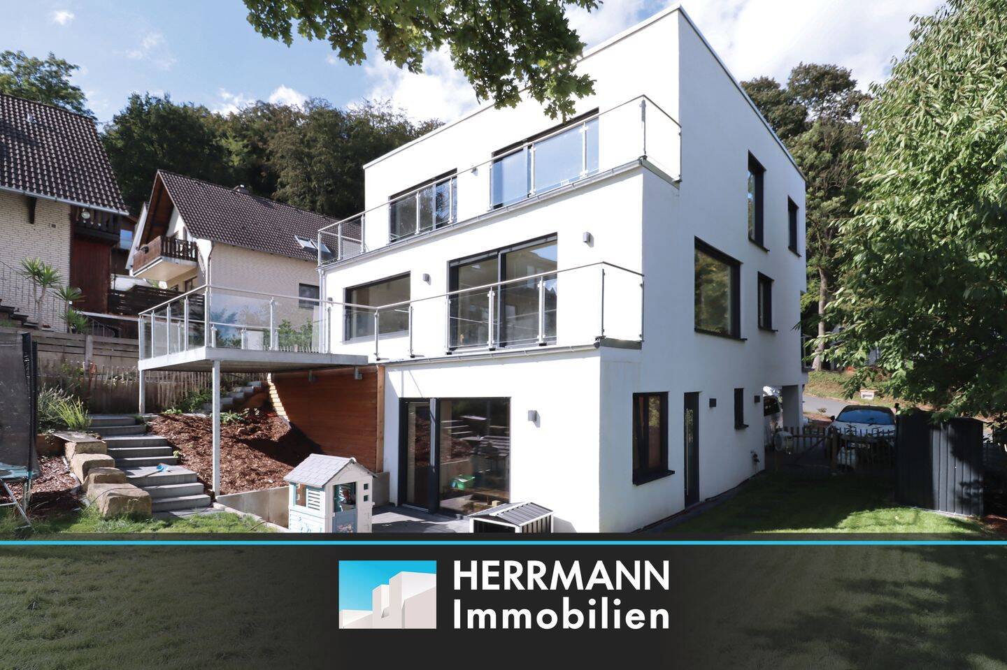 Architektenhaus direkt am Waldrand: Neubau aus 2022 mit vielen Raffinessen, 31832 Springe