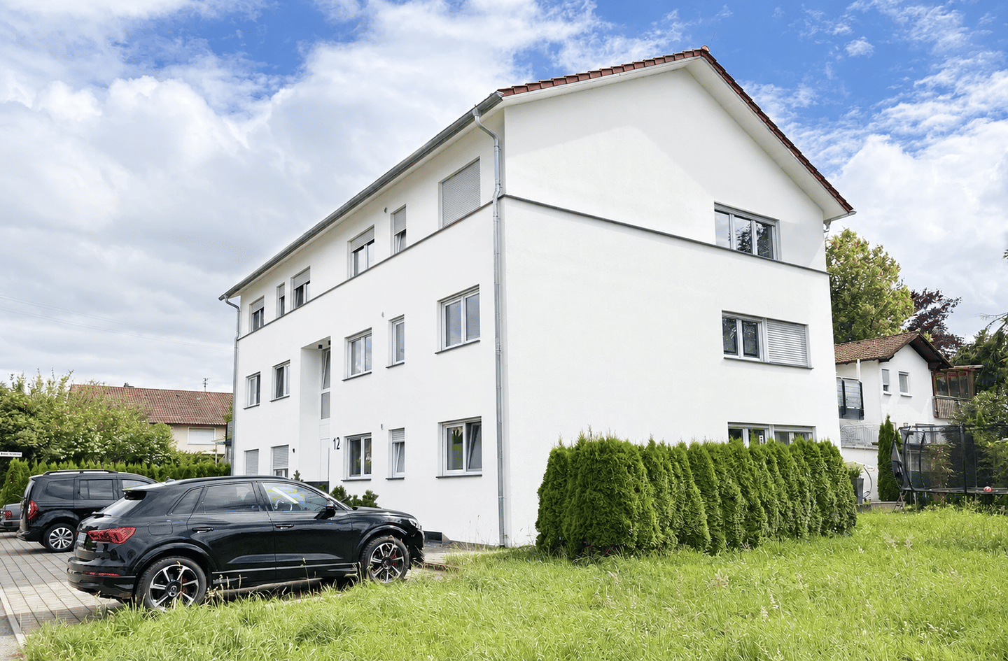 Moderne 3,5-Zimmer-Erdgeschosswohnung mit Terrasse und Gartenanteil in Balingen-Frommern, 72336 Balingen