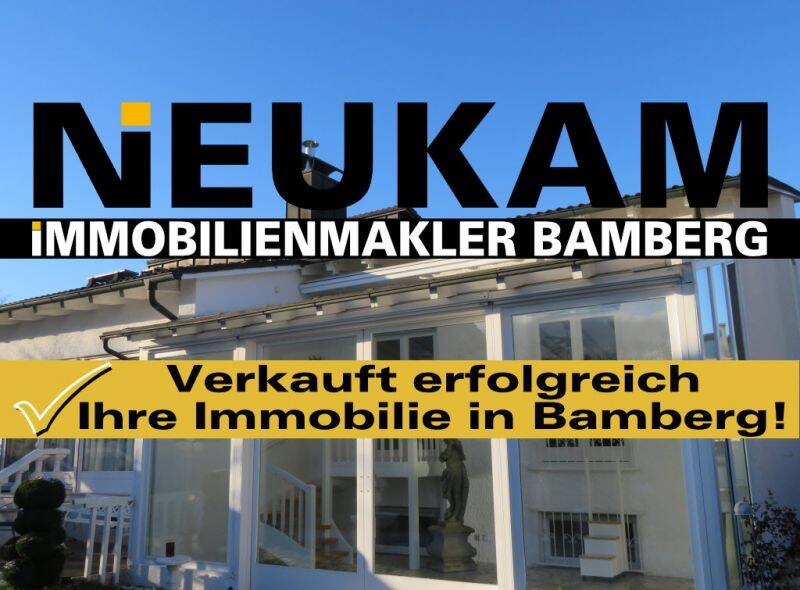 BAMBERG-NÄHE KLINIKUM: FREISTEHENDES HAUS+WINTERGARTEN+OFFENER KAMIN+GARAGE FÜR 595.000,-EURO, 96049 Bamberg (Bamberg Bug Gaustadt Wildensorg)