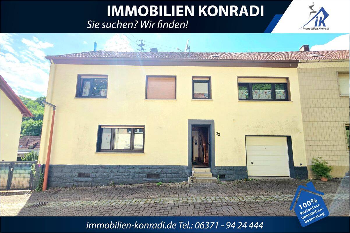 IK | Wiesbach : gepflegtes REH mit Garage und großer Terrasse in ruhiger Lage, 66894 Wiesbach