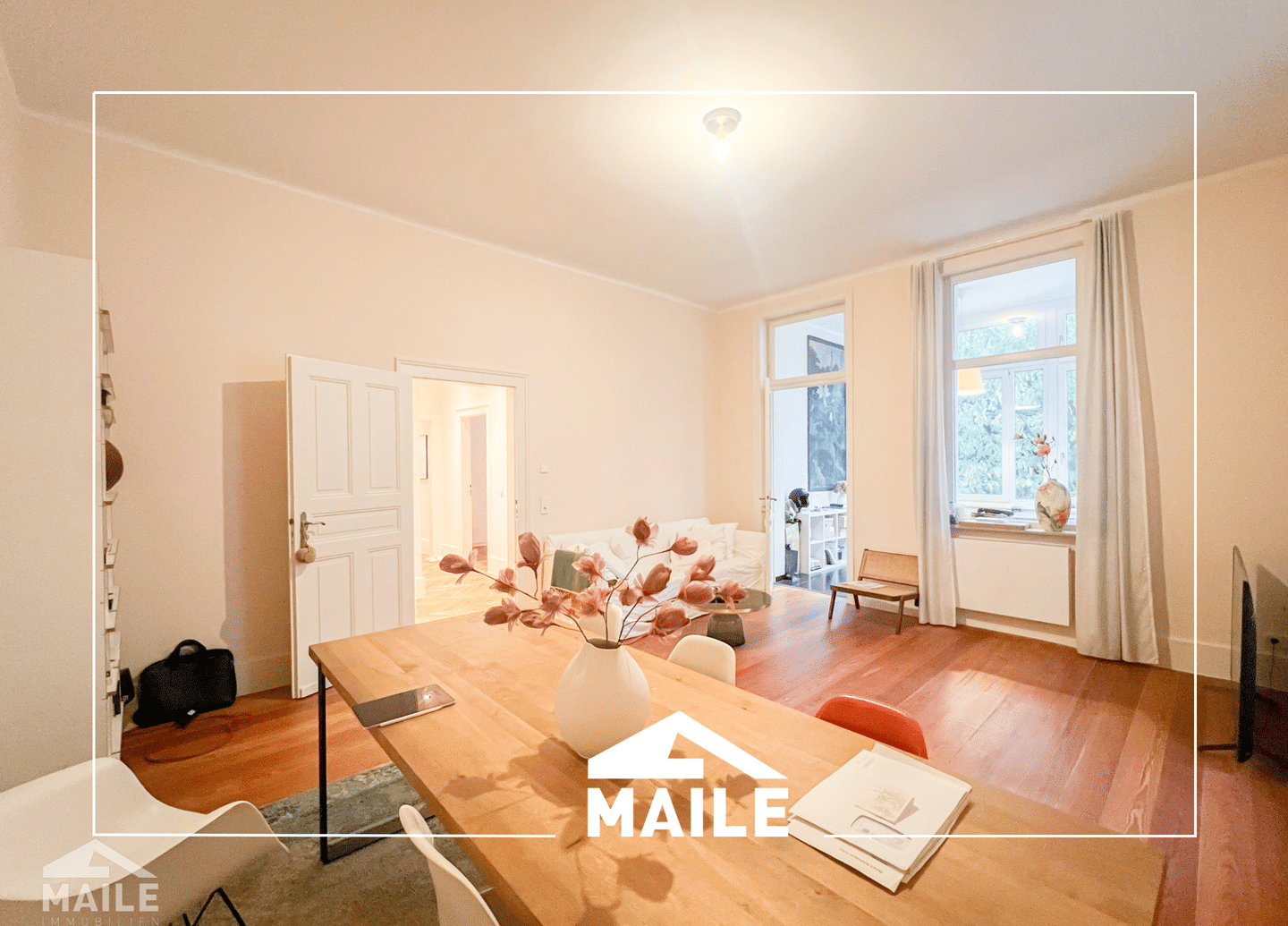 Traumhafte 3-Zimmerwohnung mit EBK und Balkon., 70199 Stuttgart (Süd)