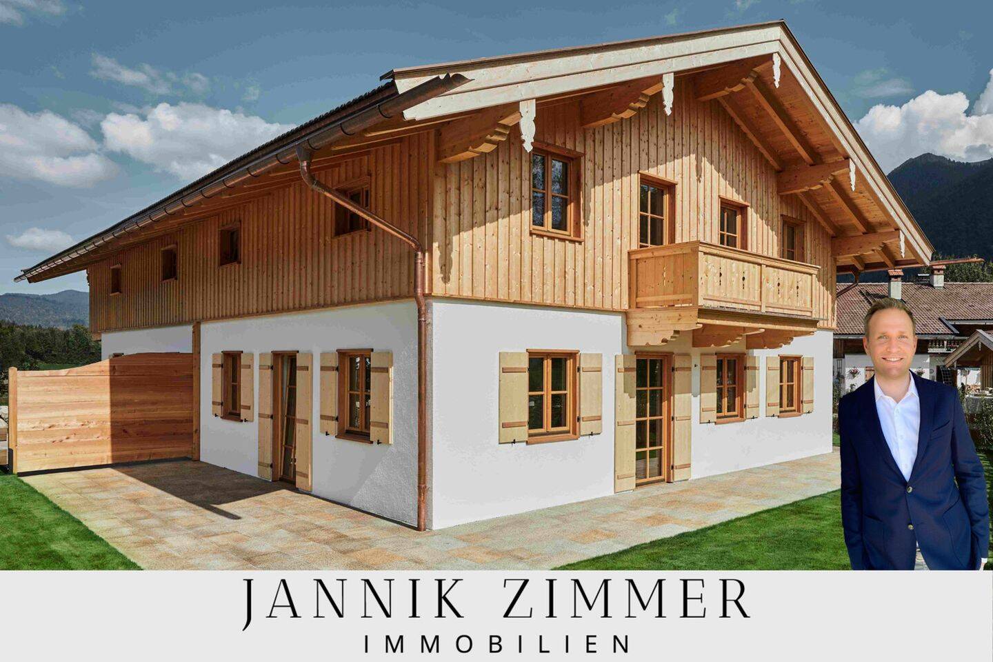 Süd-West-Sonne, Bergblick und Sauna: Neuwertige Doppelhaushälfte in Kreuth-Scharling, 83708 Kreuth
