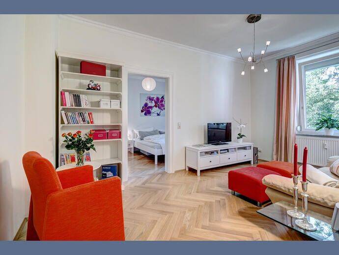 Möbliert: Schöne 3-Zimmer Wohnung in Schwabing, 80805 München (Schwabing-Freimann)